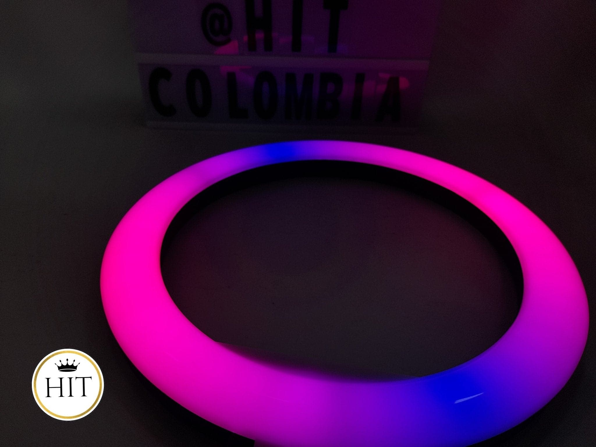 Aro De Luz LED Regulable 30cm Para Movil, Cámaras + Tripode - RGB –  COLMETECNO