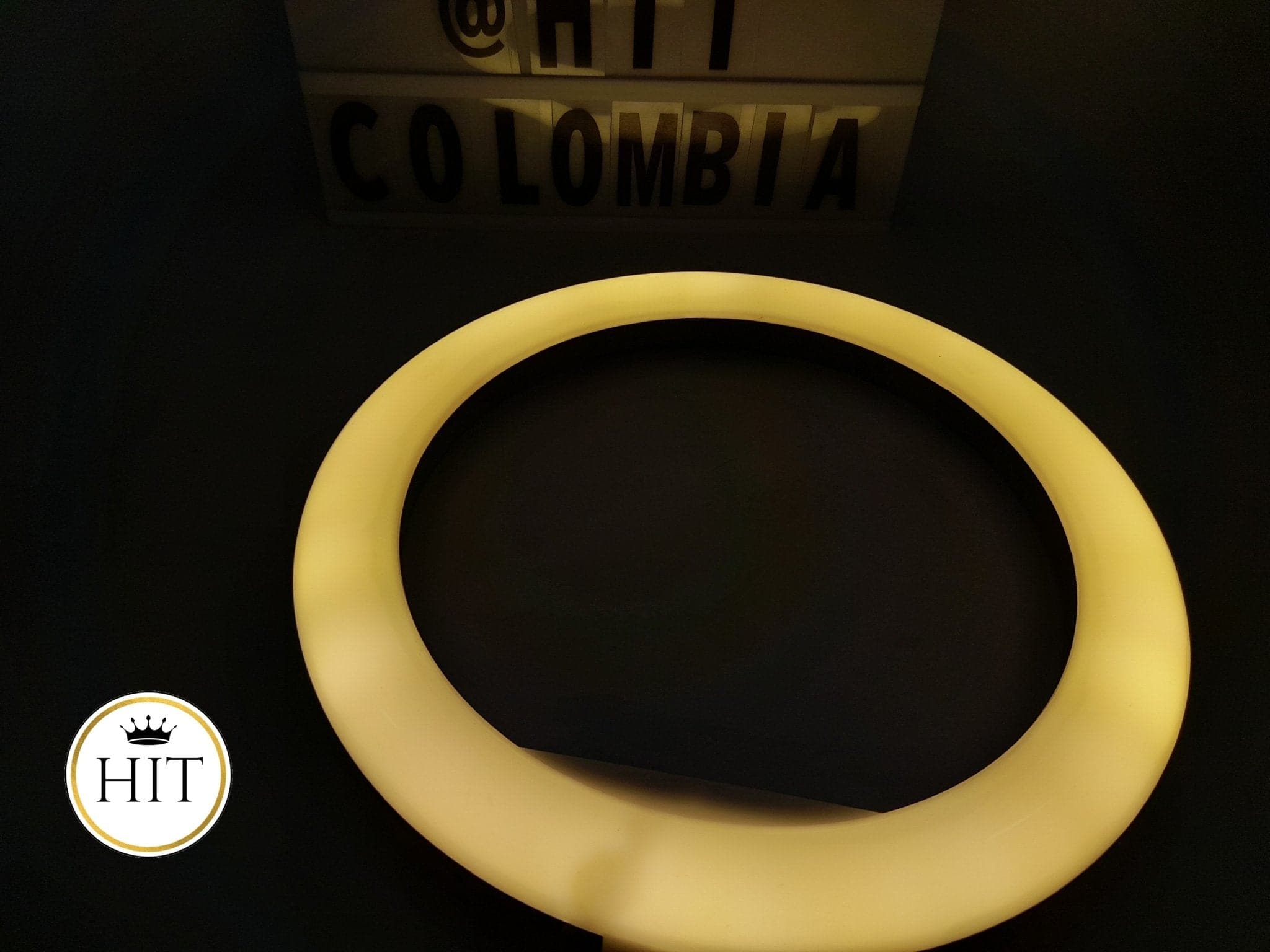 Aro de luz LED- RGB Semiprofesional 30cm - colombiahit