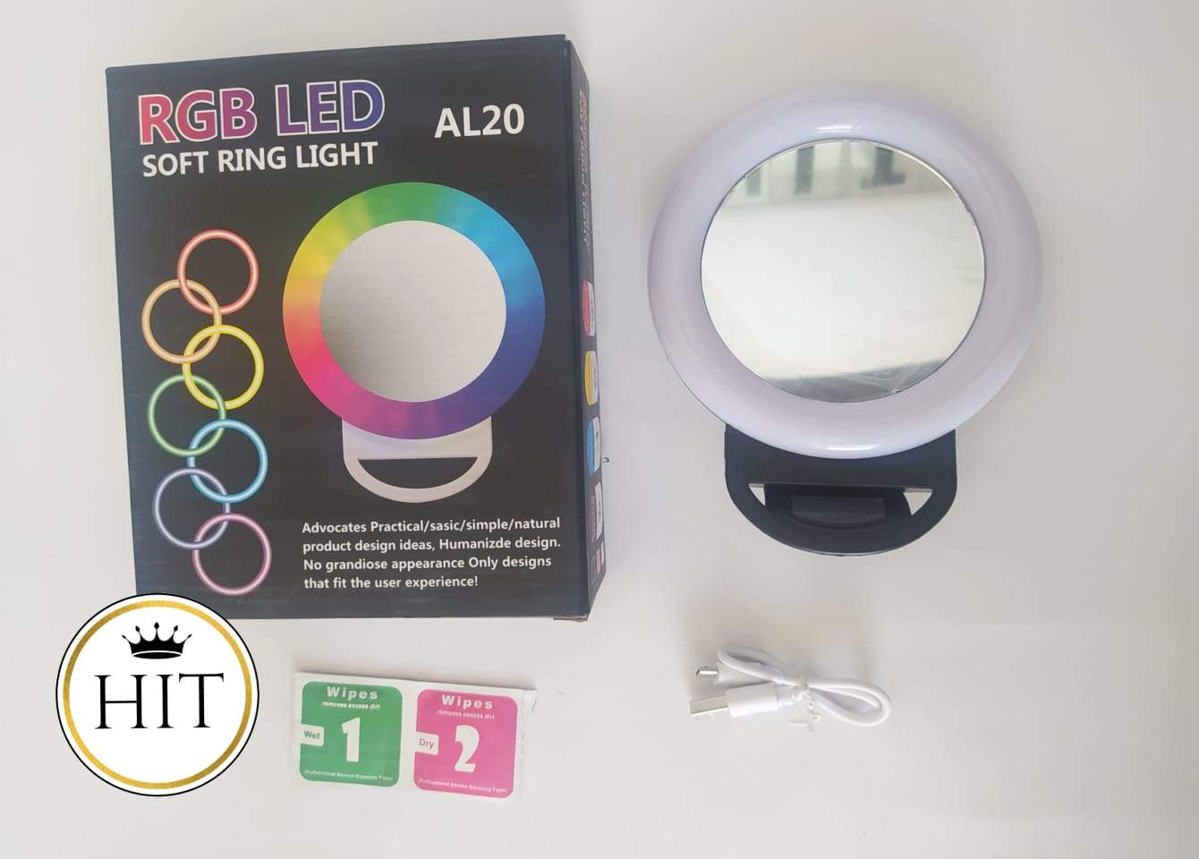 ARO DE LUZ RGB LED - colombiahit