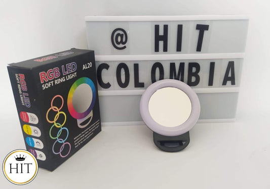 ARO DE LUZ RGB LED - colombiahit