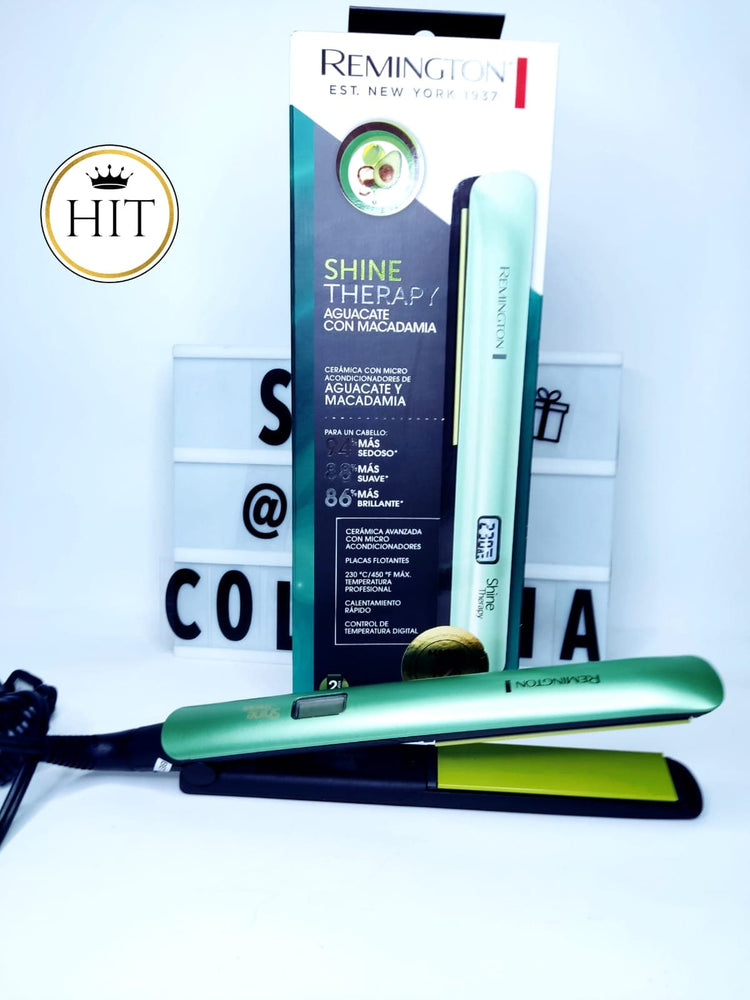 Cabello Remington Shine Therapy Planchita Remington Verde Plancha