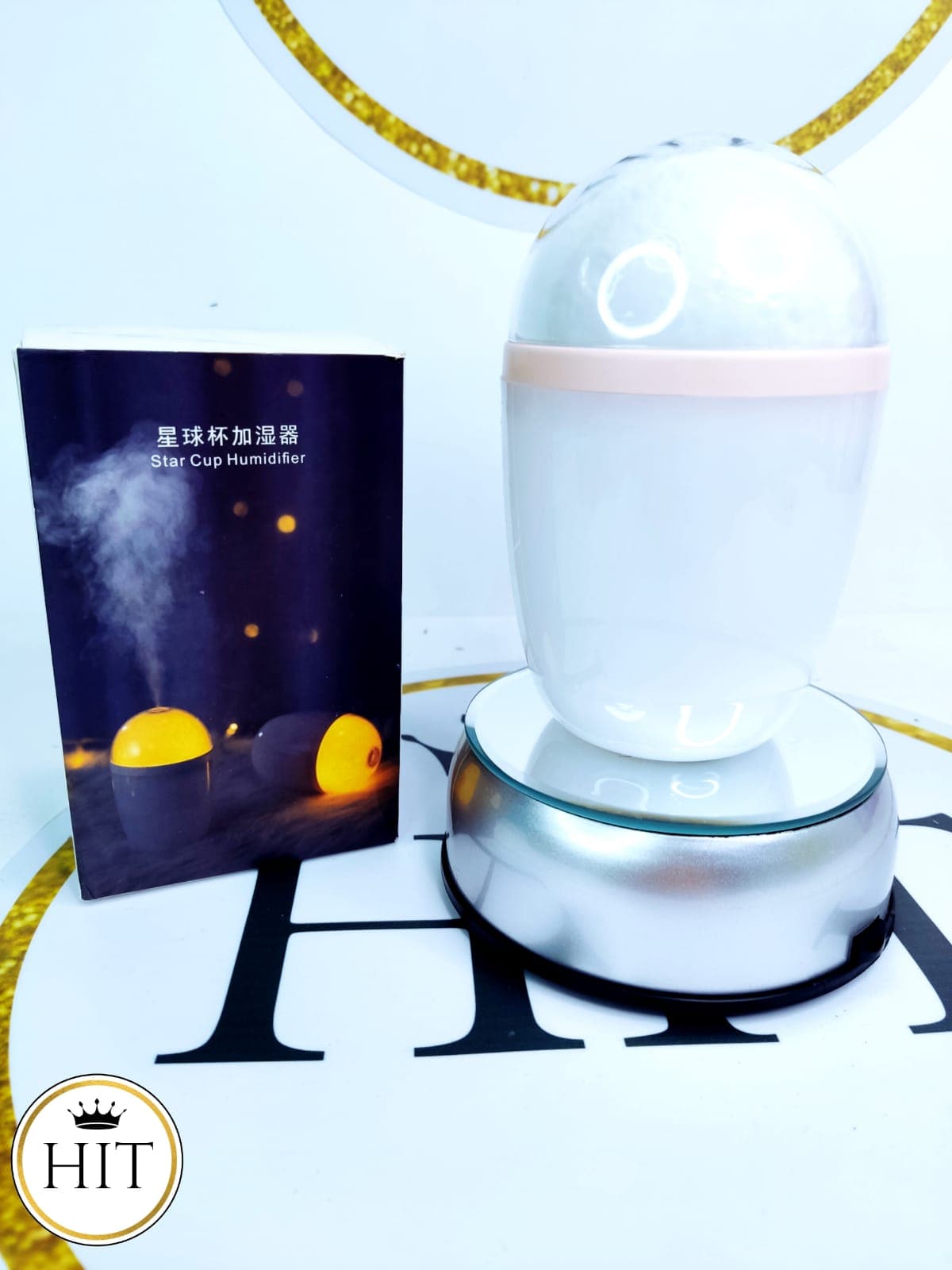 Humificador En Forma de Luna Material ABS (Pequeño) + 2 Aromas De Regalo - colombiahit