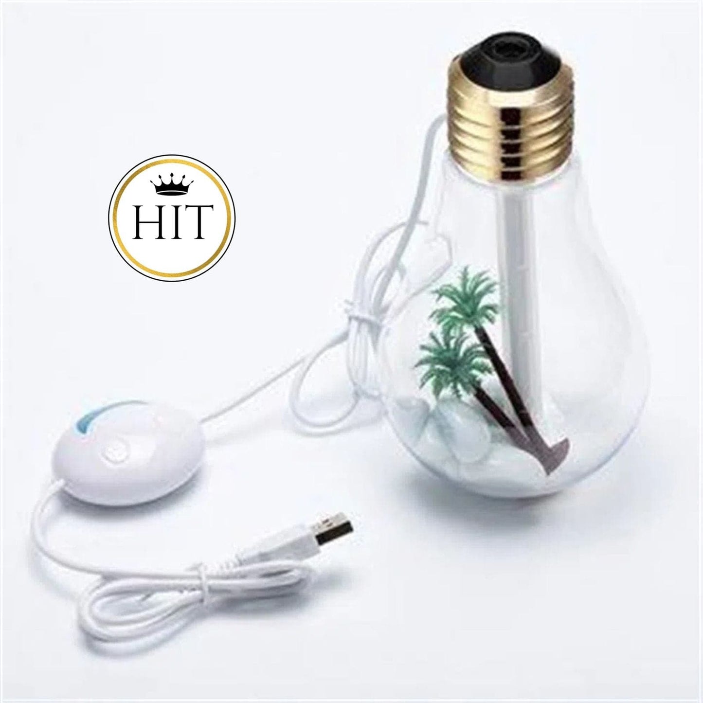 Humificador Tipo Bombillo + 2 Aromas De Regalo - colombiahit