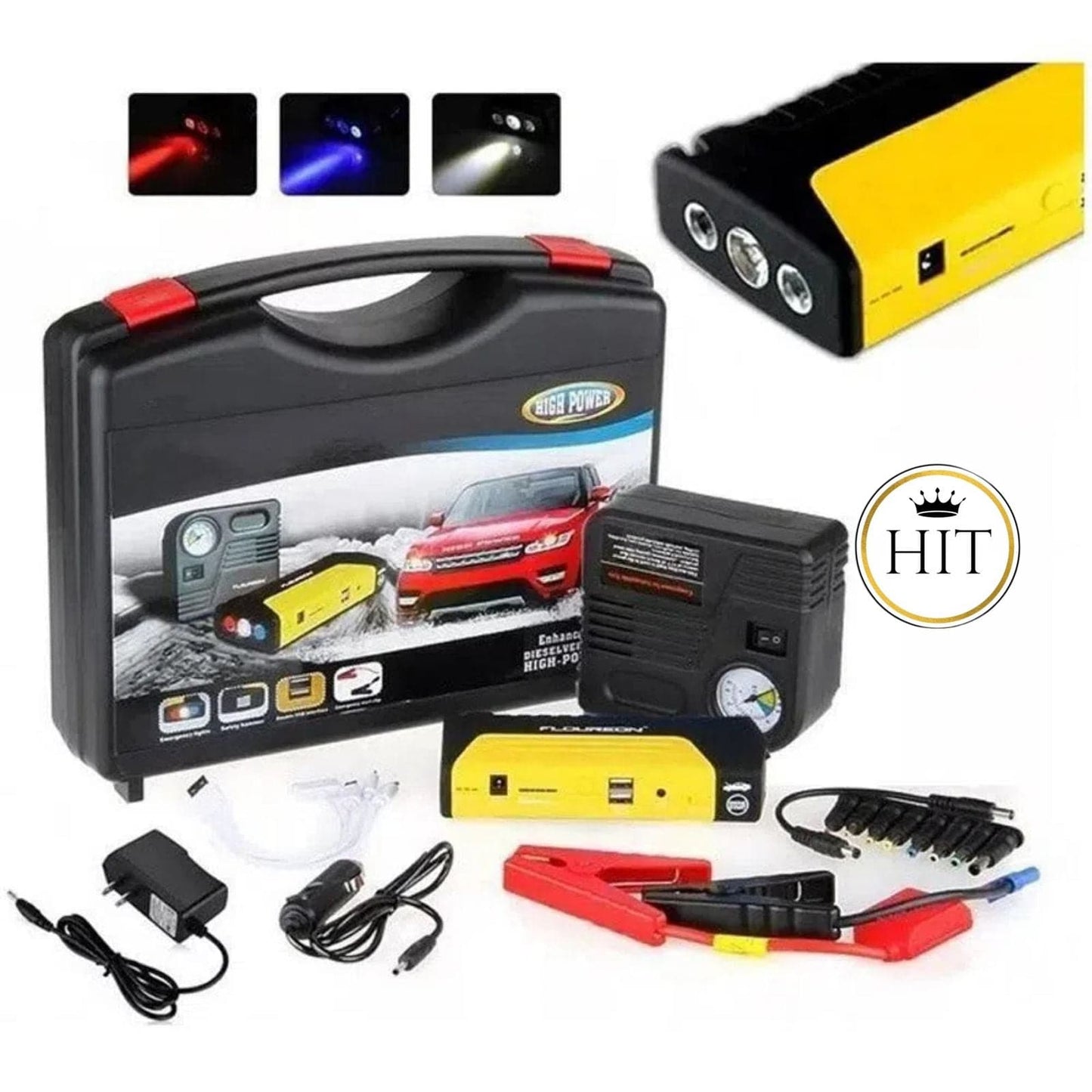 Iniciador De Batería Carro Portatil Reiniciador Auto Moto - colombiahit
