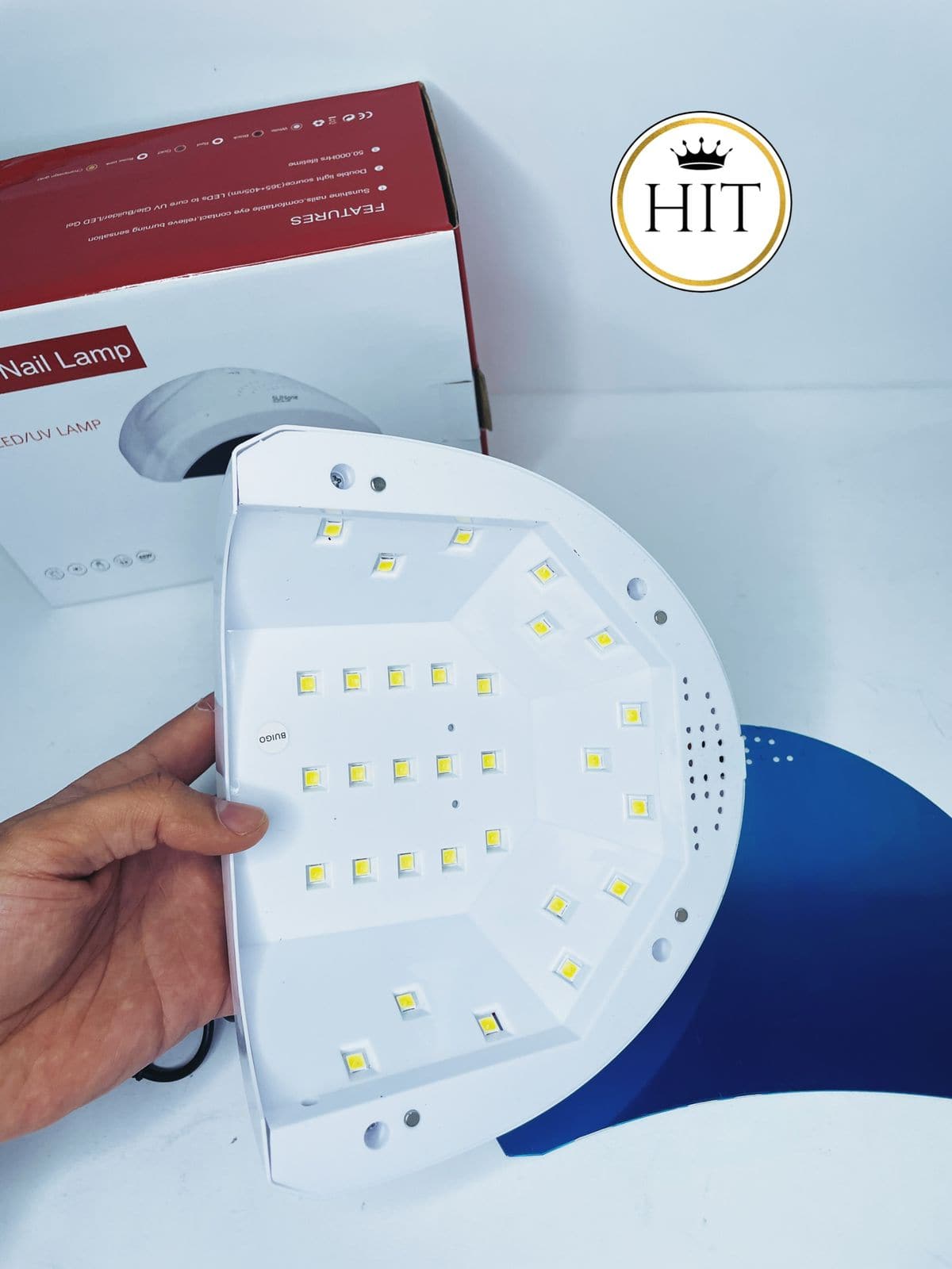 Lampara de uñas Uv Led 48w/30 Luces led - colombiahit