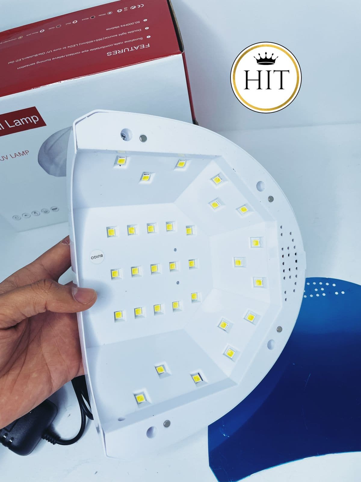 Lampara de uñas Uv Led 48w/30 Luces led - colombiahit