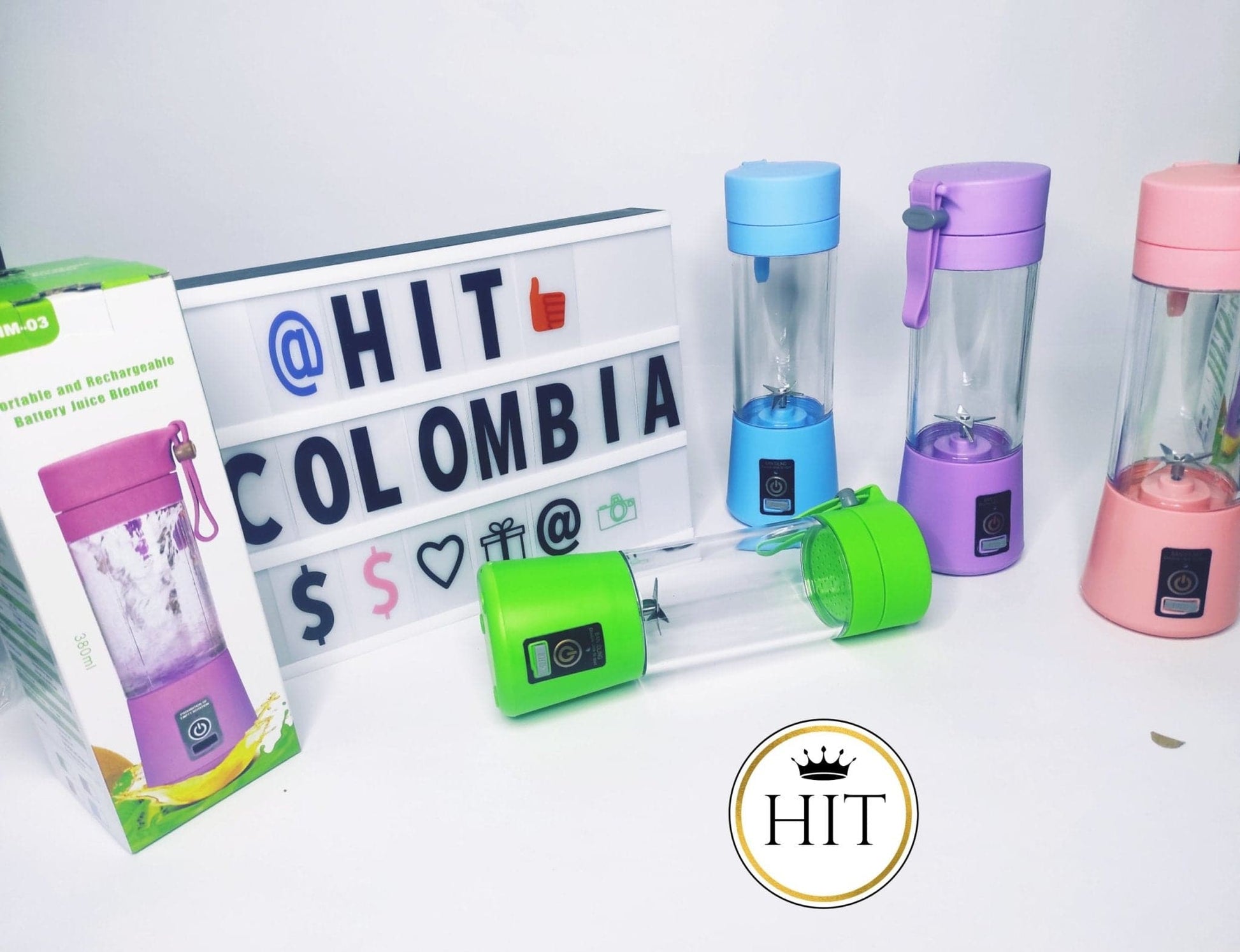 licuadora Portátil de 6 aspas - colombiahit