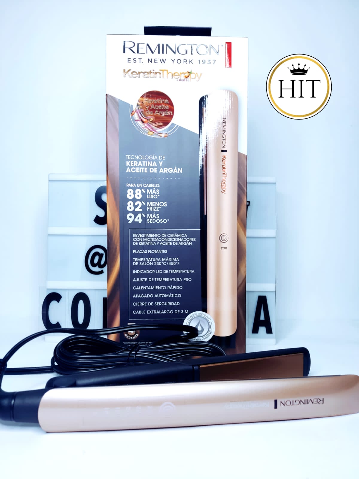 Cabello Plancha Remington De Keratina Caracteristicas Remington