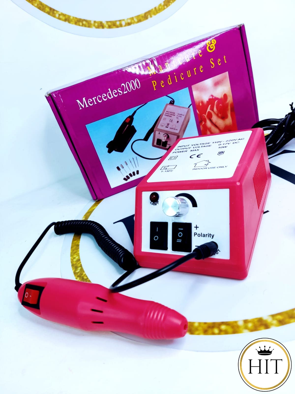 Pulidor De Uñas Kit Electrico Removedor Acrilico Manicure - colombiahit