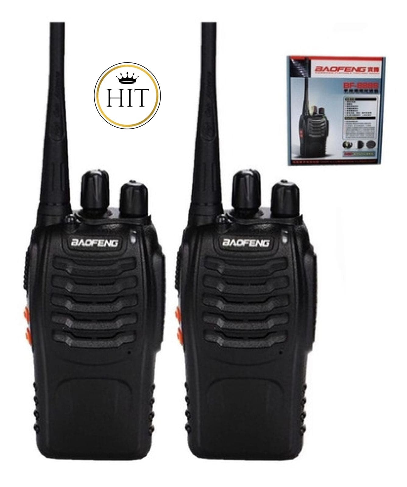 Radio X2 Walkie Talkie Baofeng Bateria 2800mah - colombiahit