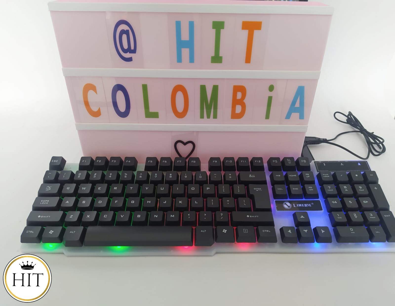 Teclado Retro Iluminado tx30 - colombiahit