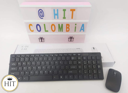 TECLADO Y MOUSE K06 - colombiahit