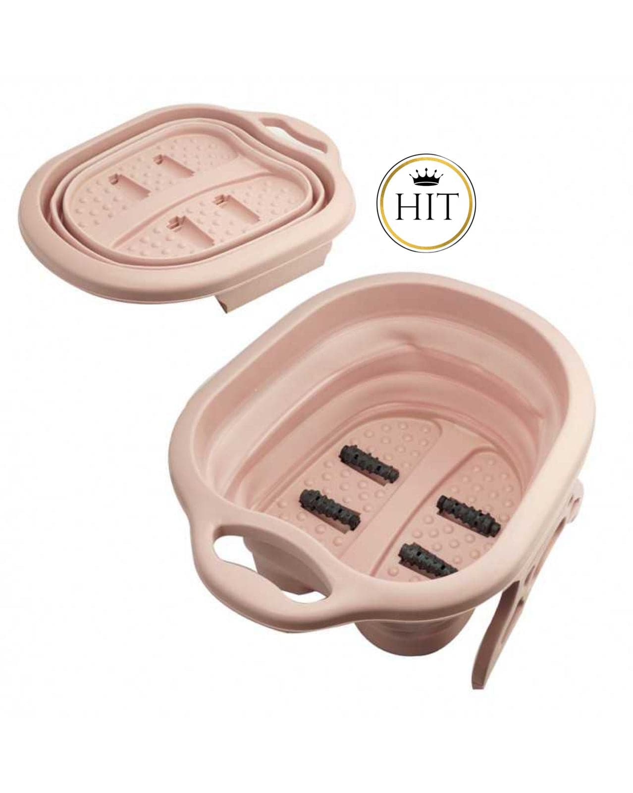 Tina Spa Para Pedicure Bañera Plegable Portátil Hidromasaje - colombiahit